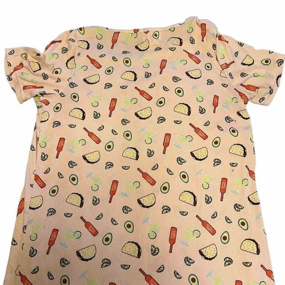 Feed Me Tacos and Tell Me I’m Pretty nightie size M - Picture 4 of 10